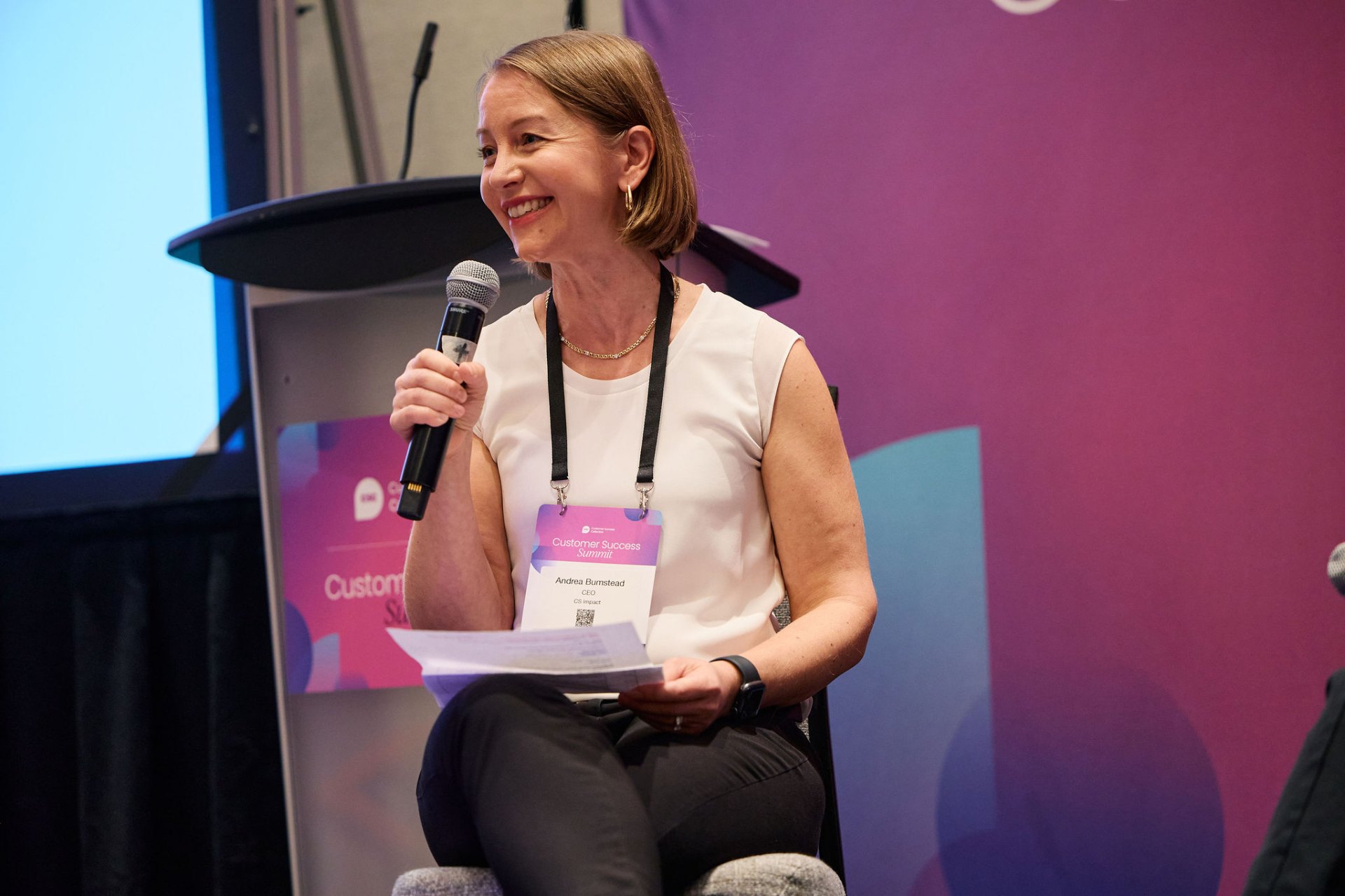 Andrea Bumstead speaking — photo 4